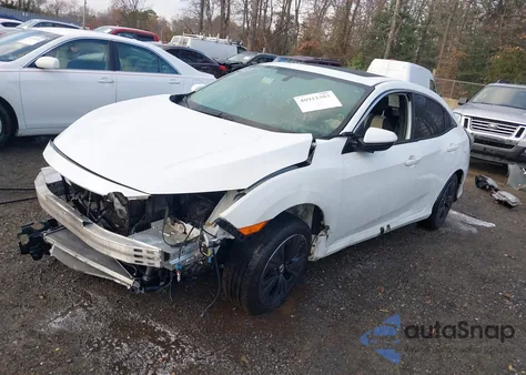 2018 Honda Civic Ex from USA, damaged, VIN SHHFK7H51JU401569